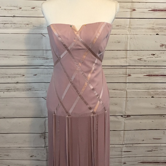 {NICOLE MILLER} - MAUVE/PINK FORMAL PROM DRESS ***** Donating on Nov 16th 2021 - Picture 2 of 8